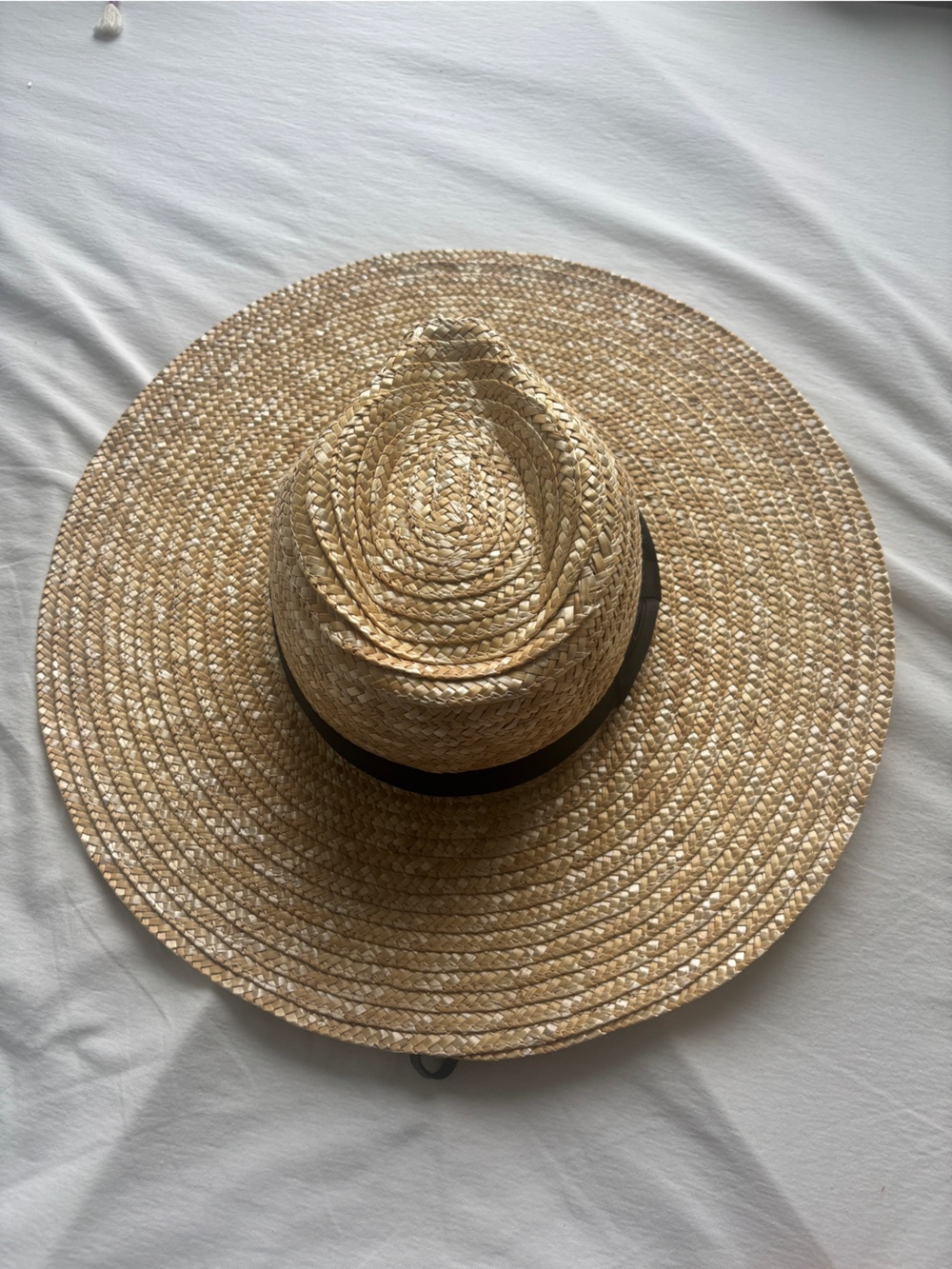 Lack Of Color Boater Regular Brim Natural Wheat Straw Hat size M - Picture 5 of 12
